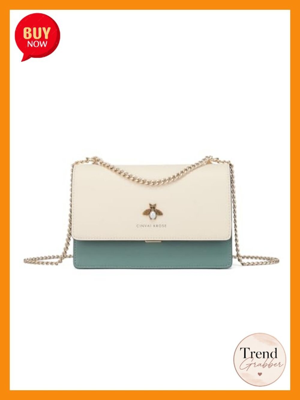 Faux Leather Crossbody Bag with Adjustable Strap, Multi-Compartment Handbag